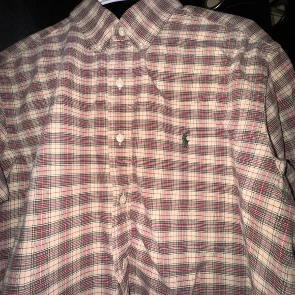 Ralph Lauren Plaid Button-Down Shirt - Picture 2 of 5